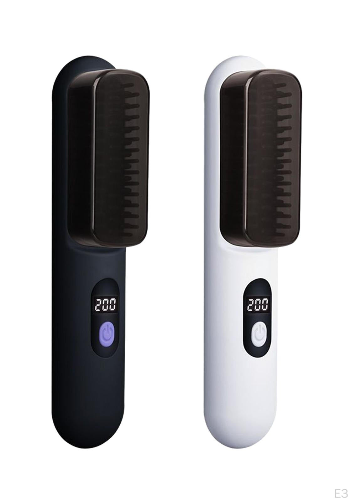 Cepillo Inalámbrico Alisador de Pelo – Liso Perfecto sin Cables, Donde Quieras