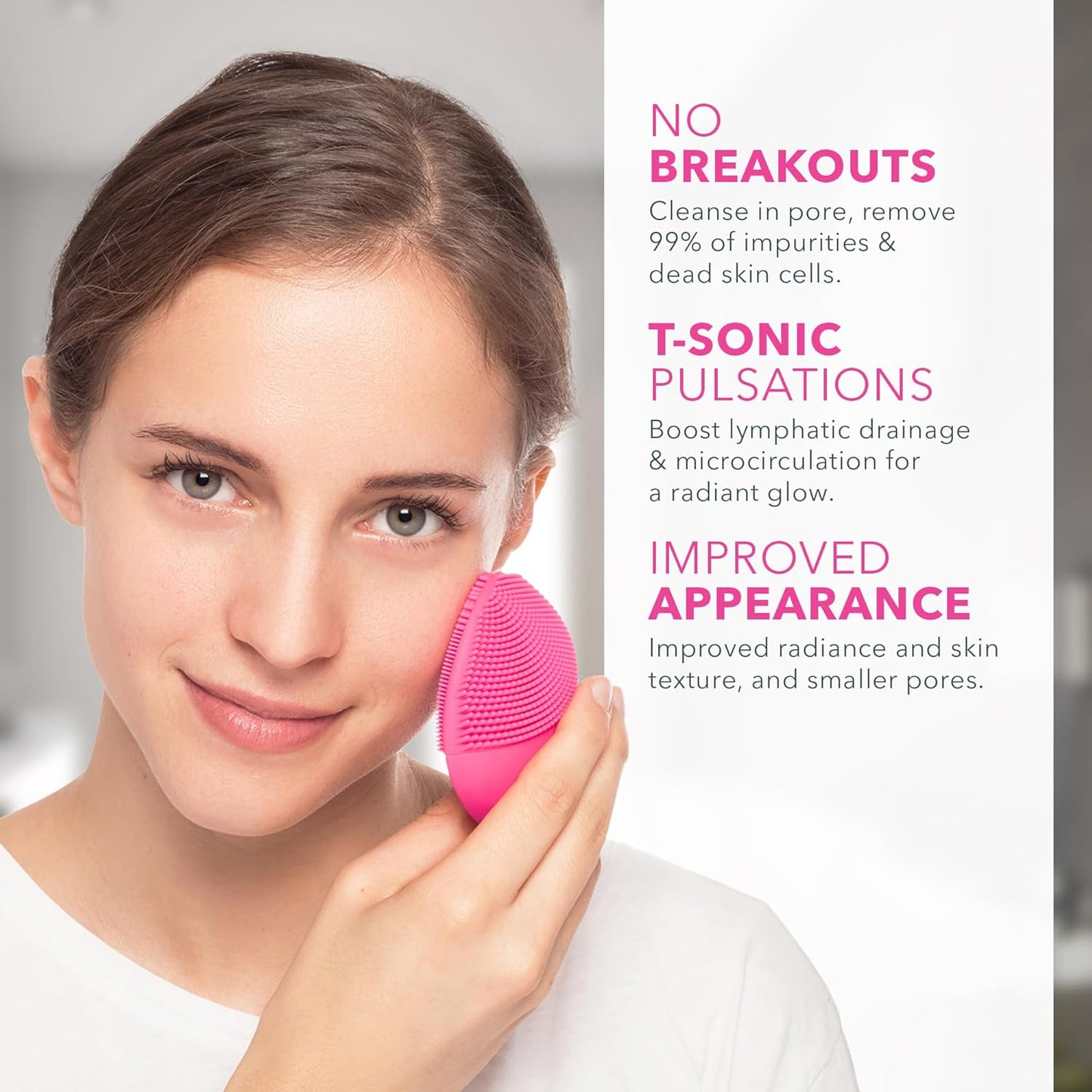Cepillo Exfoliante Facial Eléctrico