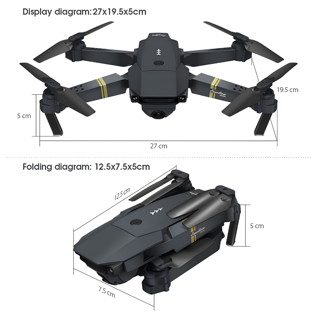 Mini Drón Eachine E58: Vuela como un profesional desde el primer día