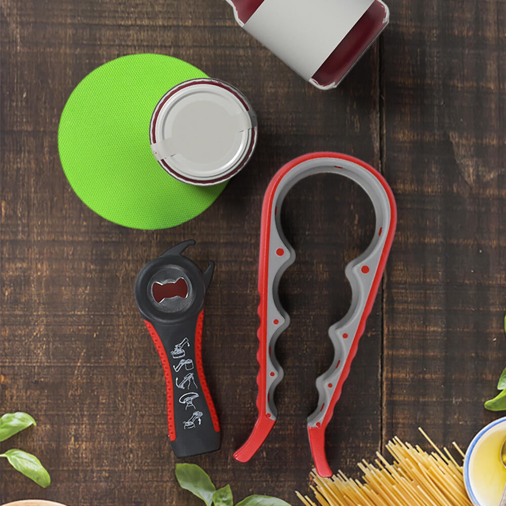 Set de Abridores Tarros y Botellas Multiusos