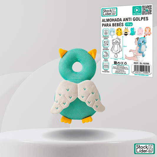 Almohada anti golpes para bebes - innovagizmo.com