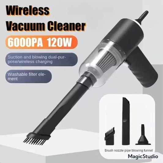 Aspirador y soplador inalámbrico 2 en 1 para coche y hogar 120W - innovagizmo.com