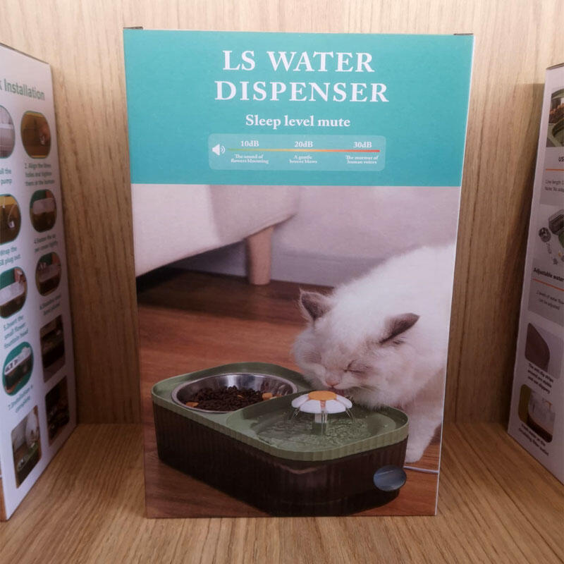 Comedero y bebedero de mascotas con fuente - innovagizmo.com