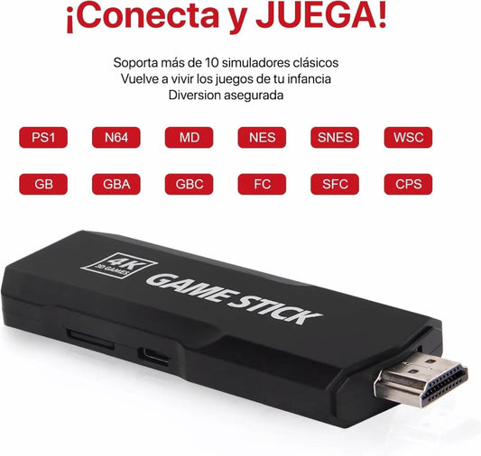Consola Game Stick 4K - innovagizmo.com