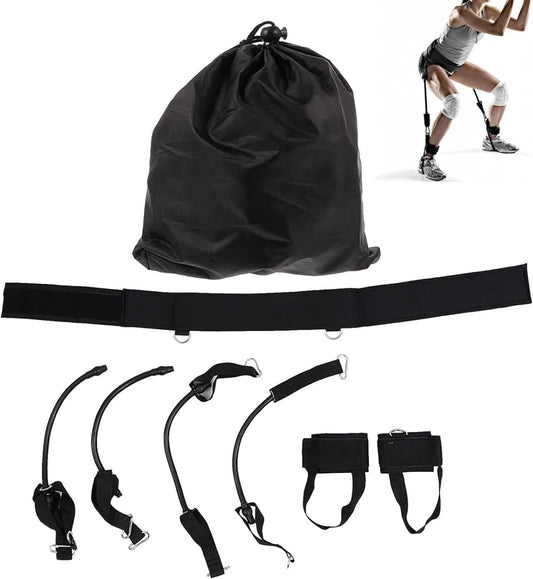 KIT VERTICAL DE GOMAS ELÁSTICAS DE RESISTENCIA TREN INFERIOR - innovagizmo.com