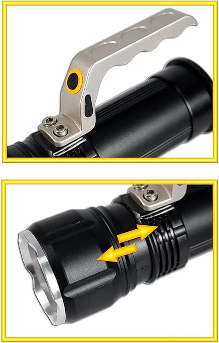 Linterna multifuncional ultra potente recargable - innovagizmo.com