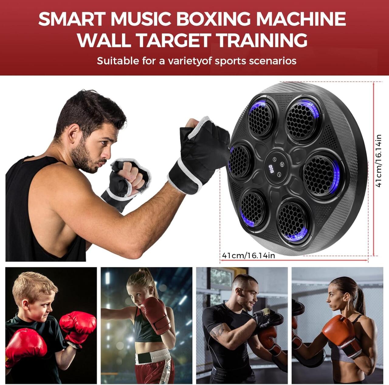 Maquina Entrenamiento Boxeo - innovagizmo.com