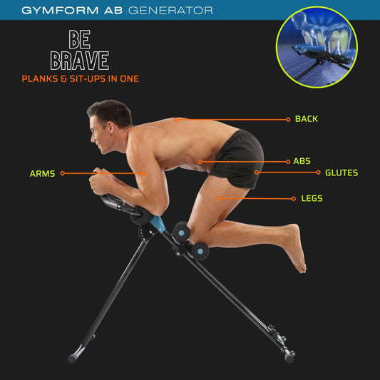 Máquina GYMFORM AB GENERATOR – Cardio y Tonificación 💪 - innovagizmo.com