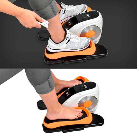 Mini Eliptica eléctrica Trainer Legs ELLIPTIC Ejercitador de piernas Bidireccional 4 Funciones 5 velocidades Mando Gridinlux - innovagizmo.com