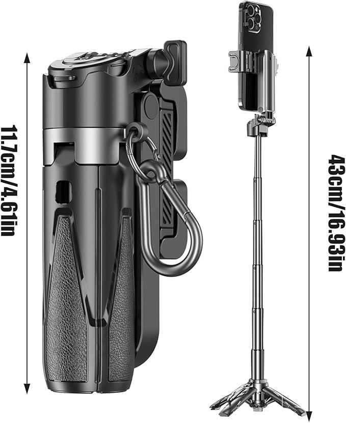 Mini Trípode P15 – Compacto, Estable y Perfecto para Grabar en Cualquier Lugar - innovagizmo.com