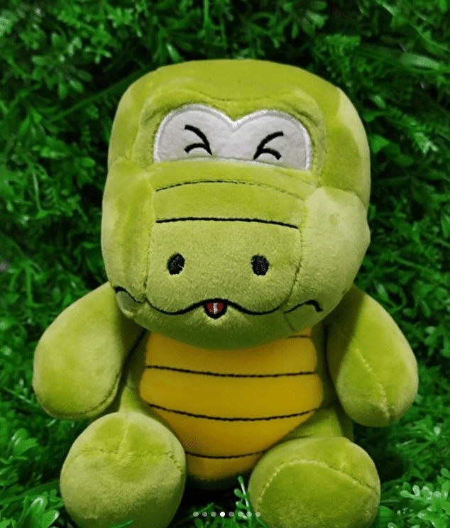 Peluche Suave de Cocodrilo Sentado - innovagizmo.com