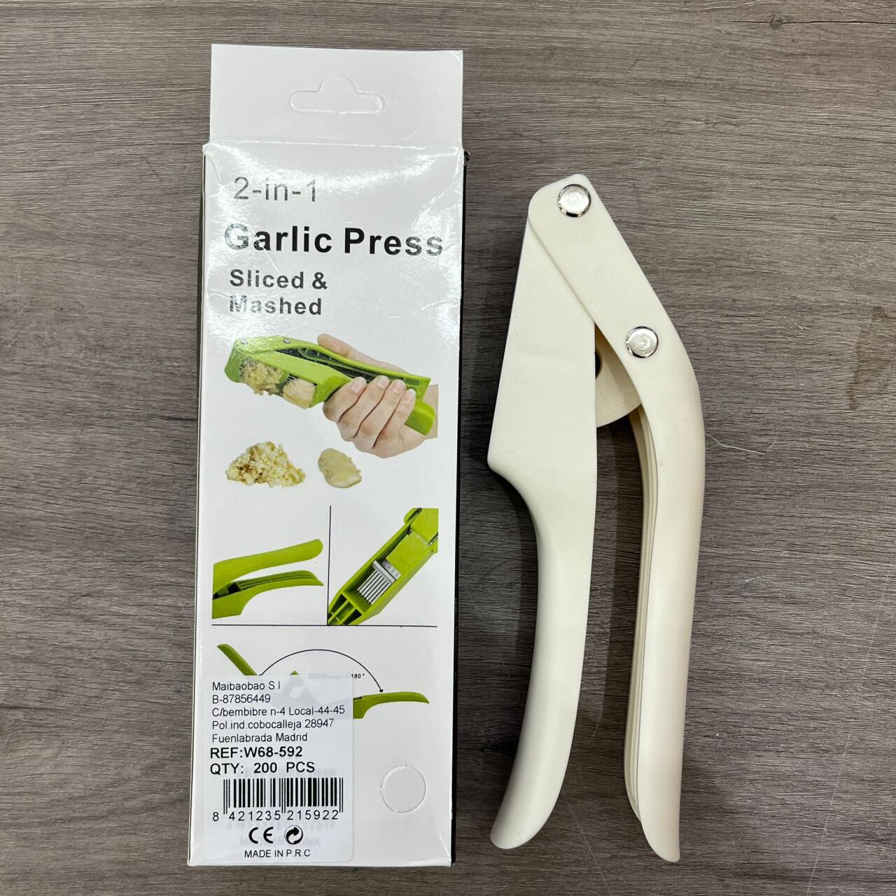 Prensa Ajos 2 en 1 - innovagizmo.com