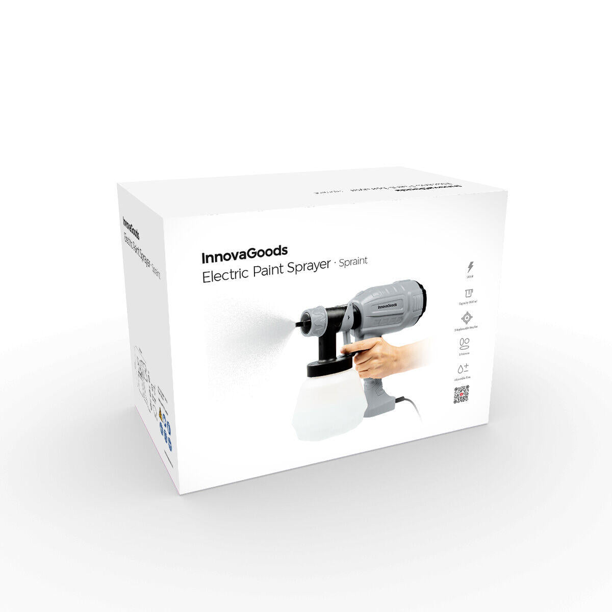 Pulverizador Eléctrico de Pintura 500W HVLP – Alta Precisión y Acabado Profesional