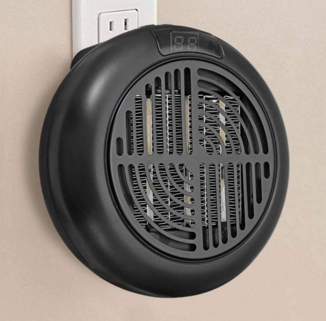 Calefactor Portátil 900W - Compacto, Silencioso y Eficiente