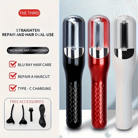 RECORTADORA DE PUNTAS REPARACION DE CABELLO 3 COLORES - innovagizmo.com