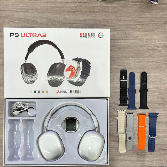 Set Auriculares P9 +Smartwatch Reloj Inteligente - innovagizmo.com