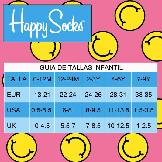 Set de 4 Pares de Calcetines Surtidos Anti Slip Kids - Happy Socks - innovagizmo.com