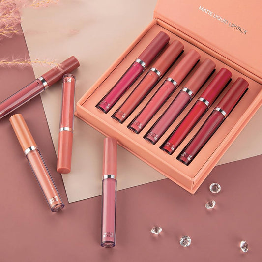 Set de 6 Barras de Labios Mate - innovagizmo.com