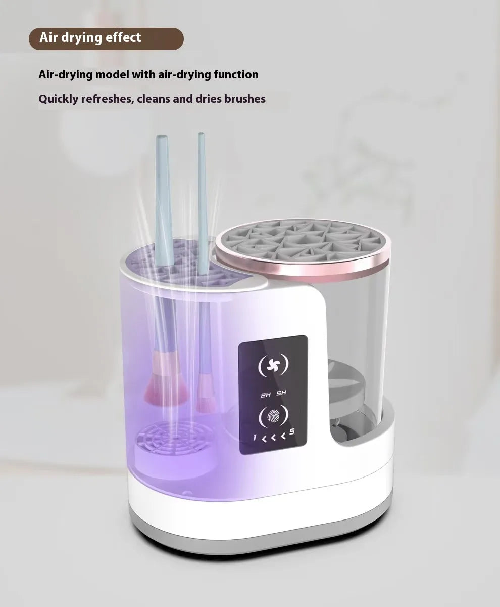Máquina de Limpieza y Secado de Brochas de Maquillaje Automática