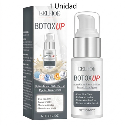 EELHOE BOTOXUP Crema Antiarrrugas Reafirmante Antiedad Facial - Efecto Tensor y Tono Uniforme 30g