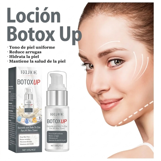EELHOE BOTOXUP Crema Antiarrrugas Reafirmante Antiedad Facial - Efecto Tensor y Tono Uniforme 30g