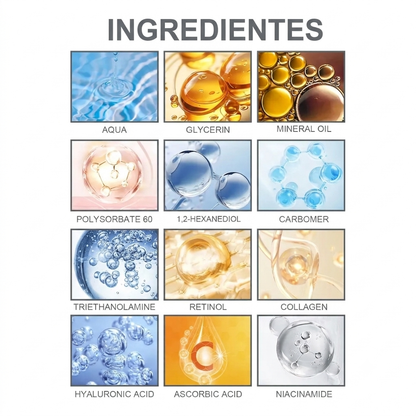 EELHOE BOTOXUP Crema Antiarrrugas Reafirmante Antiedad Facial - Efecto Tensor y Tono Uniforme 30g