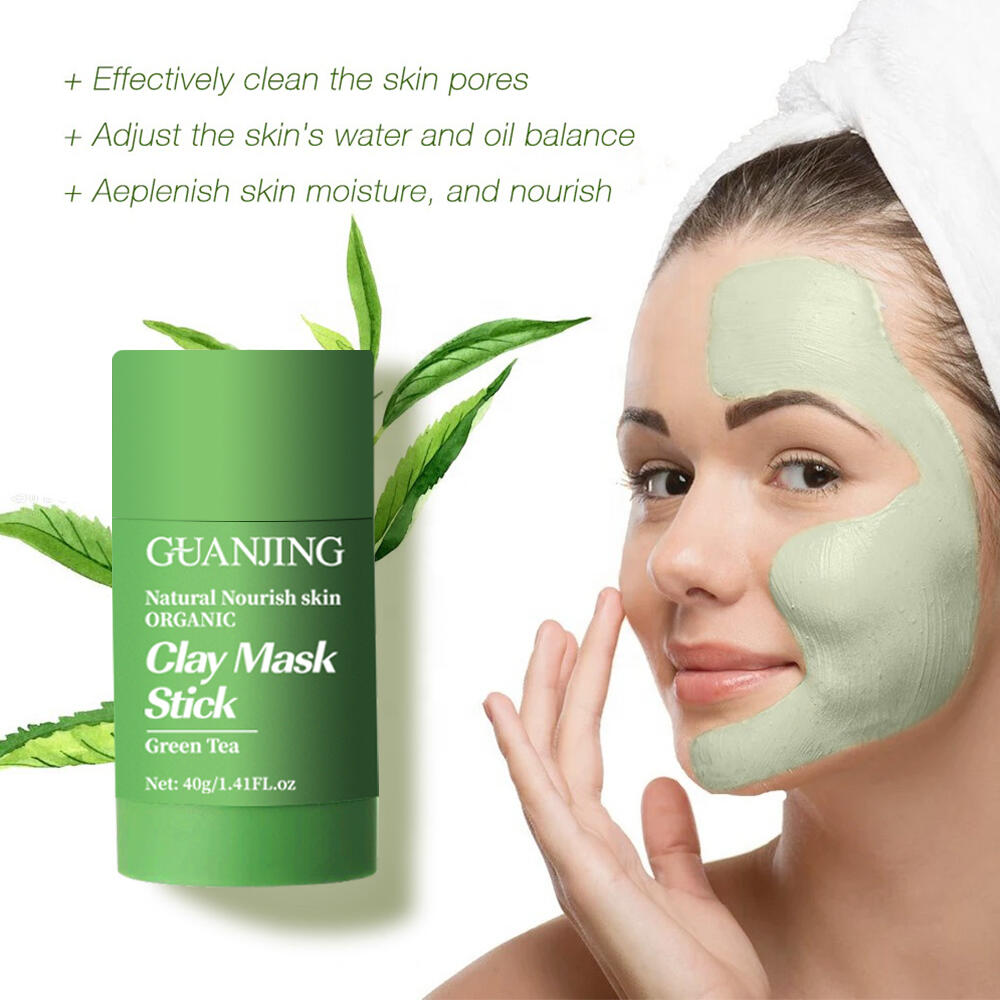 Mascarilla Facial de Té Verde en Barra – Limpieza Profunda, Control de Grasa e Hidratación