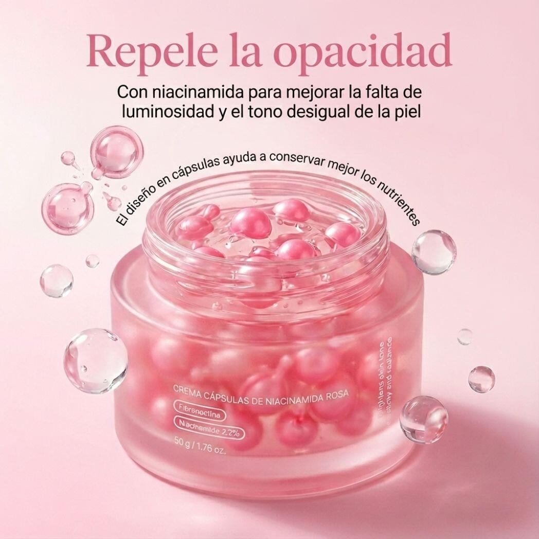 Crema Facial Iluminadora con Niacinamida 2,2% y Péptidos