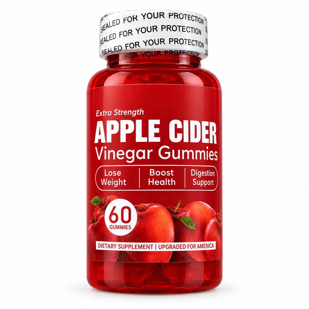 Gomitas de Vinagre de Manzana Extra Fuerza (Metabolismo y Digestión) – 60 Gomitas