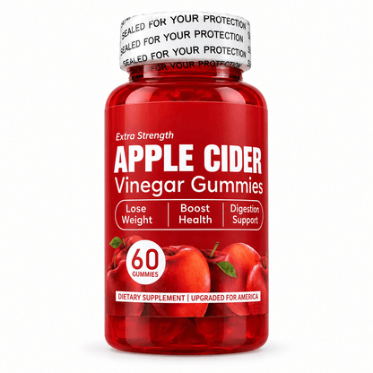 Gomitas de Vinagre de Manzana Extra Fuerza (Metabolismo y Digestión) – 60 Gomitas