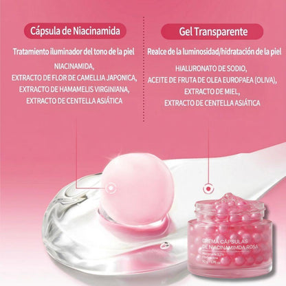 Crema Facial Iluminadora con Niacinamida 2,2% y Péptidos