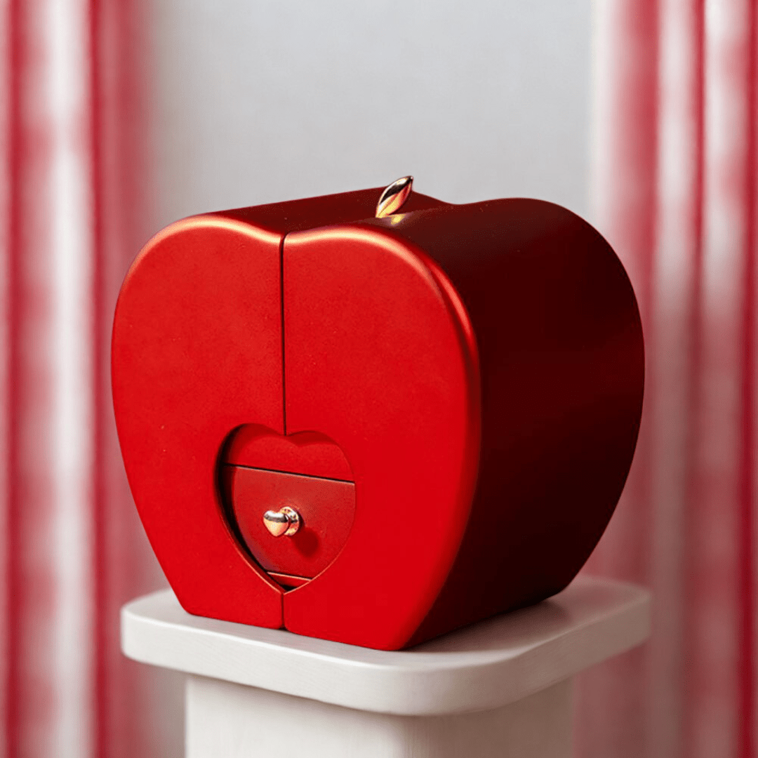 Joyero AppleRose - Rosa Eterna con Cajón Secreto