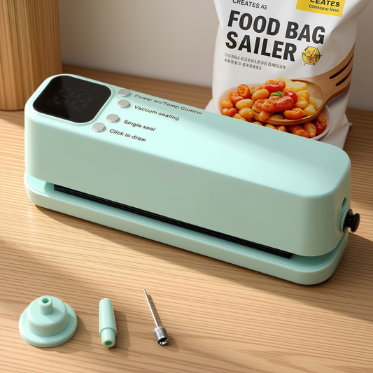 Selladora Térmica de Alimentos Multifunción: Envasado al Vacío, Sellado e Inflado