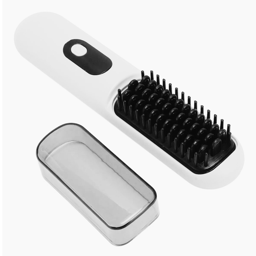 Cepillo Inalámbrico Alisador de Pelo – Liso Perfecto sin Cables, Donde Quieras