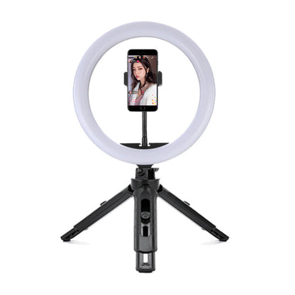 Aro de Luz LED de Escritorio 26 cm – Iluminación Profesional para Videollamadas y Contenido