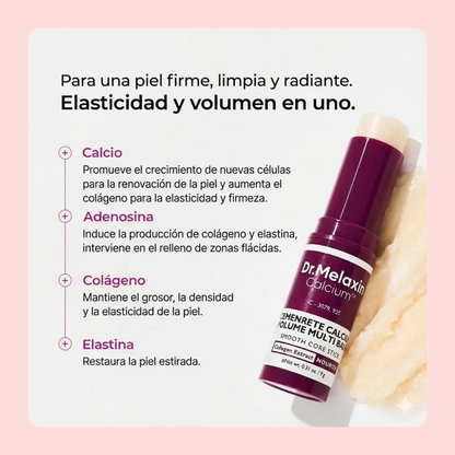 Stick Antiedad Dr. Melaxin Cemenrete | Efecto Volumen y Firmeza Inmediata