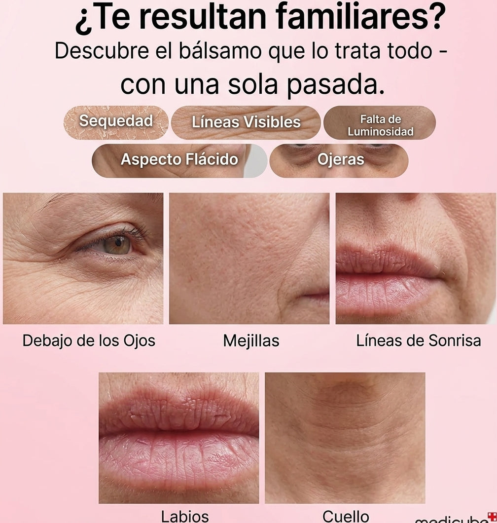 Bálsamo Facial de Colágeno y Péptidos: Hidratación y Apariencia Firme