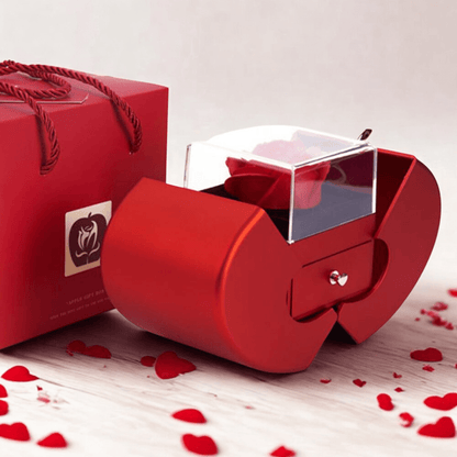 Joyero AppleRose - Rosa Eterna con Cajón Secreto
