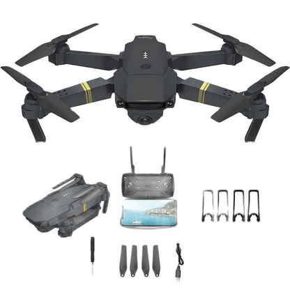 Dron Plegable 4K con Cámara Dual y Modo Headless – Vuelo Estable para Principiantes