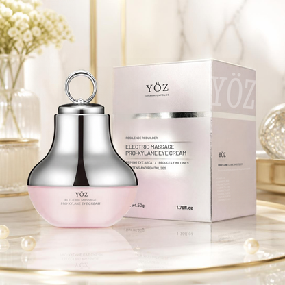Crema Reafirmante para Cuello y Contorno de Ojos YCZ | Con Cabezal de Masaje y Tecnología LED