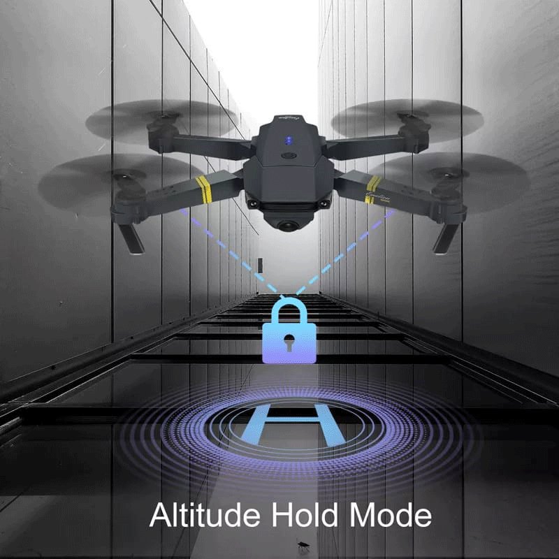 Dron Plegable 4K con Cámara Dual y Modo Headless – Vuelo Estable para Principiantes