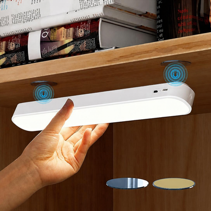 Tira LED con Sensor de Movimiento Recargable – Iluminación Automática para Armarios, Pasillos y Escaleras