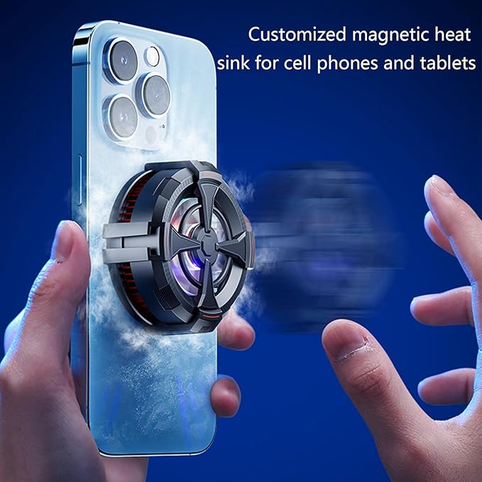 Enfriador Magnético Innovagizmo | Sistema de Refrigeración Rápida y Silenciosa para Smartp  hones Gaming