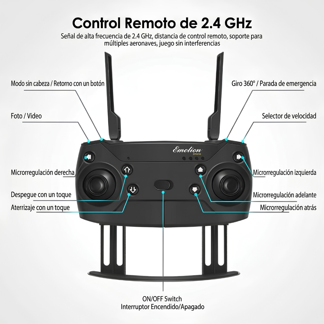 Mini Drón Eachine E58: Vuela como un profesional desde el primer día