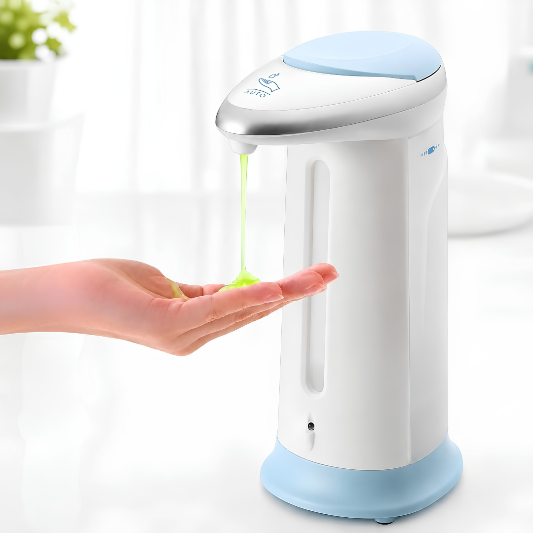 Dispensador Automático de Jabón Inteligente sin Contacto para Baño y Cocina