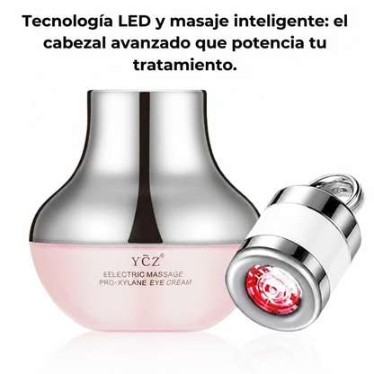 Crema Reafirmante para Cuello y Contorno de Ojos YCZ | Con Cabezal de Masaje y Tecnología LED