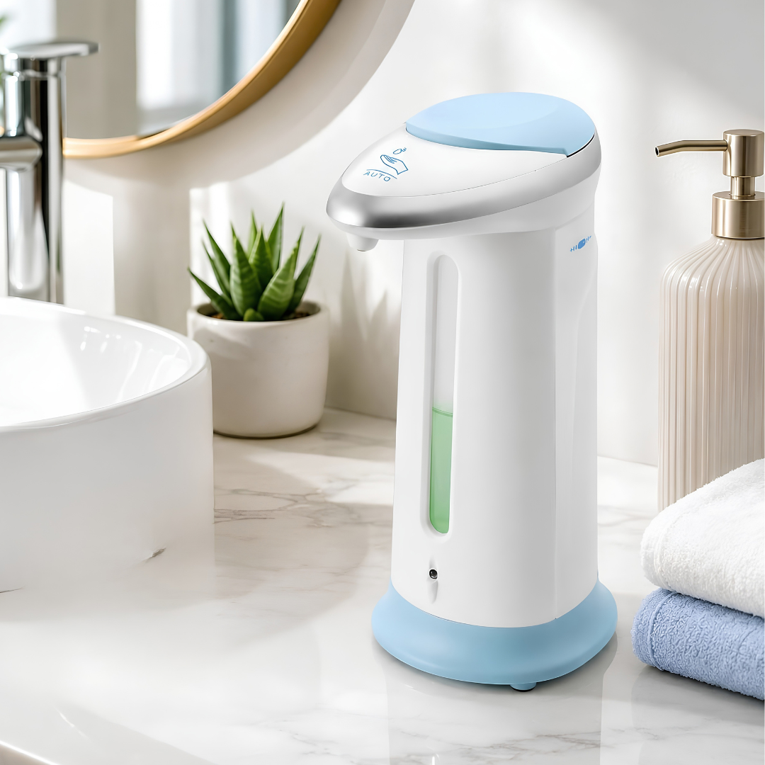 Dispensador Automático de Jabón Inteligente sin Contacto para Baño y Cocina