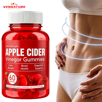 Gomitas de Vinagre de Manzana Extra Fuerza (Metabolismo y Digestión) – 60 Gomitas