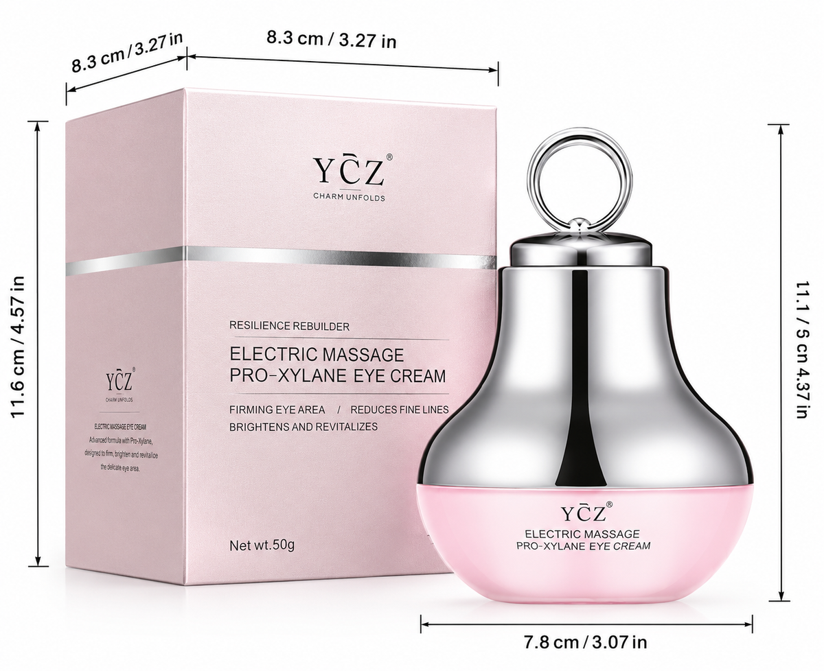 Crema Reafirmante para Cuello y Contorno de Ojos YCZ | Con Cabezal de Masaje y Tecnología LED