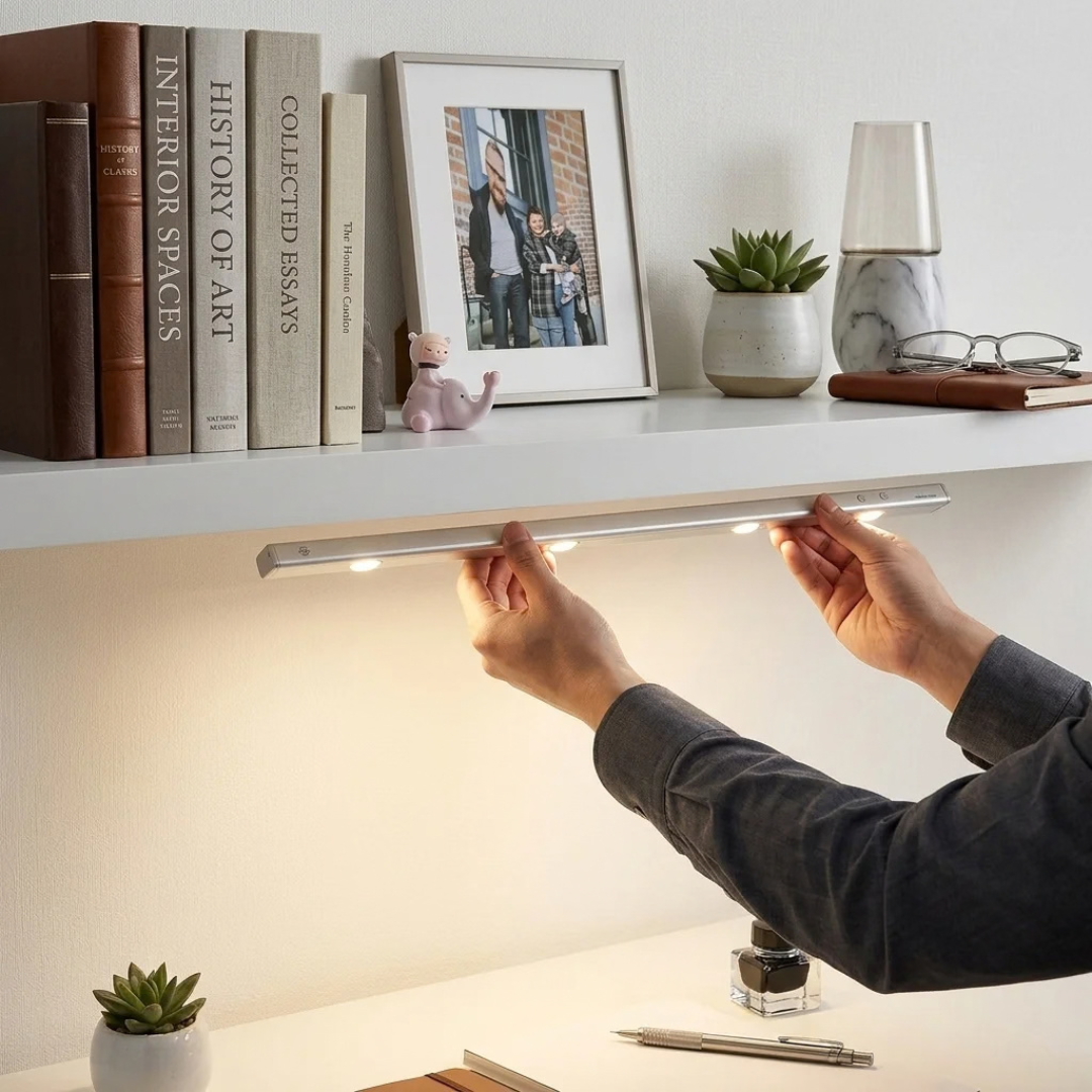 Barra LED Recargable con Sensor de Movimiento e Iluminación Regulable